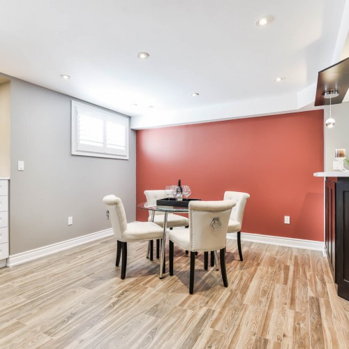 Basement sitting area