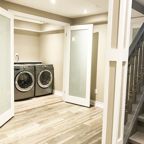 Basement Laundry Room